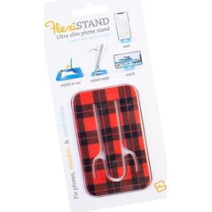 Podstawka Thinking Gifts FlexiStand podstawka pod telefon - Red Tartan