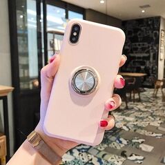 ETUI SILICONE RING SAMSUNG GALAXY M51 JASNO RÓŻOWE standard