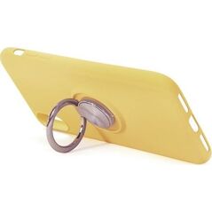 ETUI SILICONE RING SAMSUNG GALAXY M51 ŻÓŁTY standard