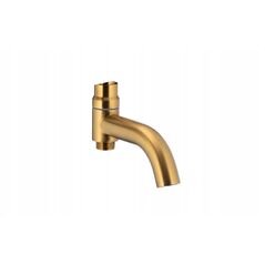 Wylewka KFA Wylot wannowy MOZA do bat. termostatycznej natryskowej z deszczownicą, brushed gold