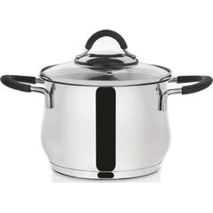 Orion Garnek stalowy Dalie z pokrywką 16cm 2.4l
