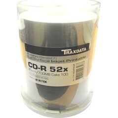 Traxdata CD-R 700 MB 52x 100 sztuk (TRCGCD)