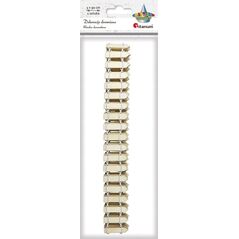 Titanum Drewniany płotek 90 cm 30x7x2mm 3szt