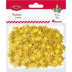 Titanum Konfetti gwiazdki 30g złote