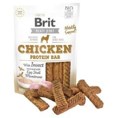 Brit BRIT MEATY JERKY Protein Bar Chicken Smakołyki KURCZAK 80g