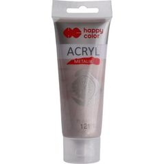 Happy Color Farba akrylowa 75 ml różowe złoto metalik HAPPY
