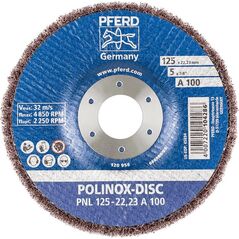 Pferd Ściernica tarczowa POLINOX 125x22,23mm A 100 Pferd
