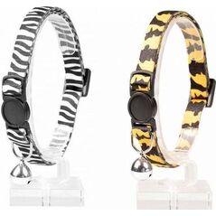 Duvo+ DUVO+ OBROŻA KOT "ZOO" Z DZWONKIEM 20-30cm/10mm 11161
