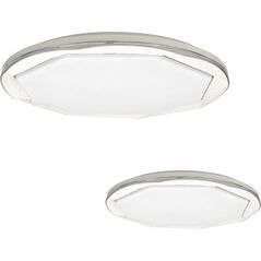Lampa sufitowa Milagro Nowoczesny plafon do salonu Milagro OPTIMA ledowy ML6400