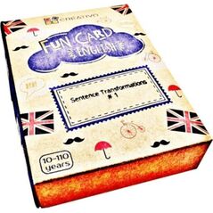 Creativo Fun Card English Sentence Transformations #1