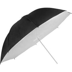 GlareOne Parasolka studyjna GlareOne srebrna z dyfuzorem 110cm
