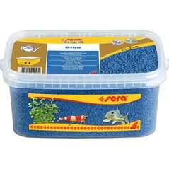 Sera Żwirek do akwarium Gravel Blue O 2 - 3 mm 6 l, niebieski