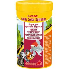 Sera Goldy Color Spirulina Nature 250 ml, granulat - pokarm dla złotych rybek