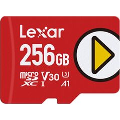 Karta Lexar PLAY MicroSDXC 256 GB Class 10 UHS-I/U1 A1 V30 (LMSPLAY256G-BNNNG)