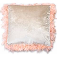 Affek Design LORETA BEIGE Poduszka 44x44cm pióra