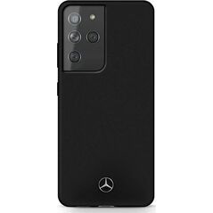 Mercedes Mercedes MEHCS21LSILBK S21 Ultra G998 czarny/black hardcase Silicone Line