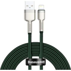 Kabel USB Baseus USB-A - Lightning 2 m Zielony (baseus_20210316155025)