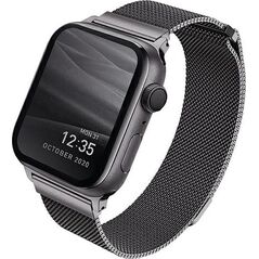 Uniq Etui Valencia Apple Watch Series 4/5/6/SE 40mm grafitowe