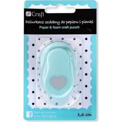 Dalprint Dziurkacz ozdobny do papieru i pianki DPCRAFT 1, 6cm Serce Dalprint