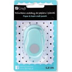 Dalprint Dziurkacz ozdobny do papieru i pianki DPCRAFT 1, 6cm Koło Dalprint
