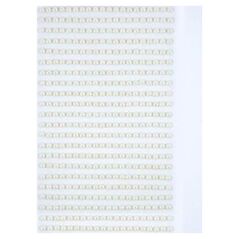 Dalprint Perełki samoprzylepne DPCRAFT 4mm 440szt. - Ivory Dalprint