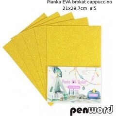 Penword PIANKA EVA BROKAT CAPPUCCINO 21X29, 7 a5 Penword