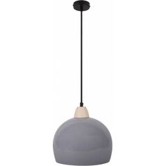 Lampa wisząca Candellux LAMPA WISZĄCA MONROE 1X60W E27 SZARY (31-78360) Candellux