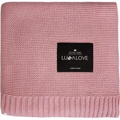 LullaLove Duży koc bambusowy 120x100 Piwonia Lullalove