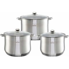 Zilner ZESTAW 3 GARNKÓW GASTRONOMICZNYCH 16/20/23L ZILNER ZL-7352