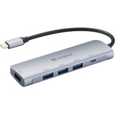 HUB USB Sandberg Saver 4x USB-A 3.0 (336-20)