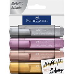 Faber-Castell Zakreślacz metaliczny 4 kolory FABER CASTELL