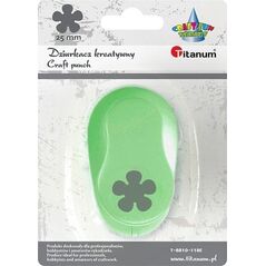 Titanium Dziurkacz z motywem Kwiat 25mm