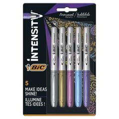 Crayola Marker BIC Marking Metallic Ink 5 kolorów Blister 5szt