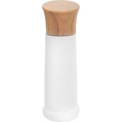 Młynek do przypraw Orion Młynek ręczny manualny do PRZYPRAW pieprzu soli drewniany BIAŁY 20 cm