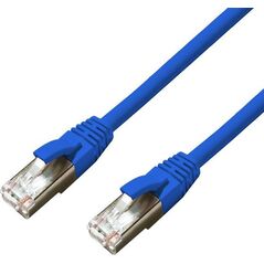 MicroConnect CAT6A S/FTP 3m Blue LSZH