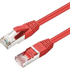 MicroConnect CAT6A S/FTP 1.5m Red LSZH