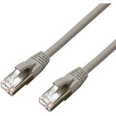 MicroConnect CAT6A S/FTP 0.25m Grey LSZH
