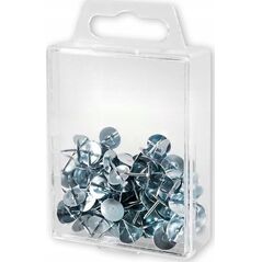 Victory Office Product PINEZKI VICTORY OFFICE METALOWE 100SZT. POJEMNIK PLASTIKOWY ZAWIESZANY
