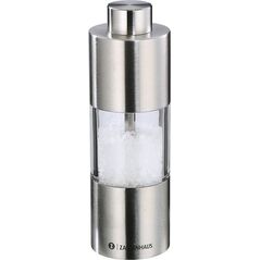 Młynek do przypraw Zassenhaus Zassenhaus salt mill Mainz Inox/Acrylic Glass 14 cm