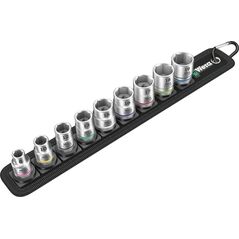 Wera Wera Zyklop Socket Set Belt B4 - 3/8 - 9-piece - socket insert