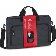 Torba RivaCase 8058 17.3" + mysz bezprzewodowa