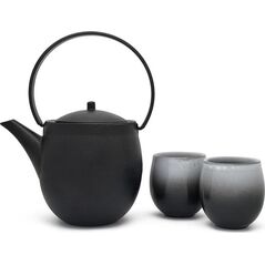 Bredemeijer Bredemeijer Gift Set Sendai + 2 Porcelain Cups 1,2l 153011