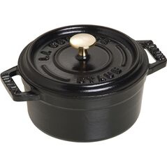 STAUB Garnek STAUB żeliwny mini okrągły 250 ml czarny