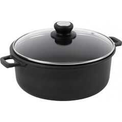De Buyer De Buyer Choc Extreme Saucepot with Glass Lid 28cm induction