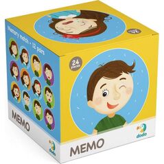 Dodo Dodo Gra Pamięciowa memos Dzieci i emocje