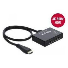 Delock DeLOCK HDMI Splitter 1 x HDMI in> 2 x HDMI out 4K 60 Hz (87747) - RDVCDT62