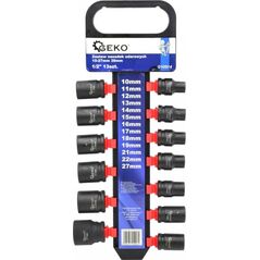 Geko ZESTAW NASADEK UDAROWYCH 1/2" 10-27MM 38MM 13SZT.(5) G10514 GEKO