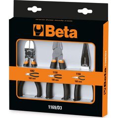 Beta Tools ZESTAW SZCZYPIEC UNIWERS.I TN.CR 3 SZT. 1169/D3 BETA UTENSILI S.P.A.