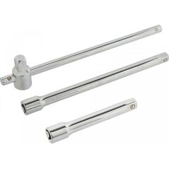 Geko POKRĘTŁO Z PRZEDŁUŻKAMI 1/2" 3EL. (20) G13510 GEKO