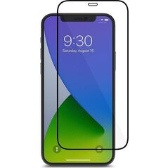 Moshi Moshi AirFoil Pro Elastyczne szkło hybrydowe iPhone 12 / iPhone 12 Pro (czarna ramka)